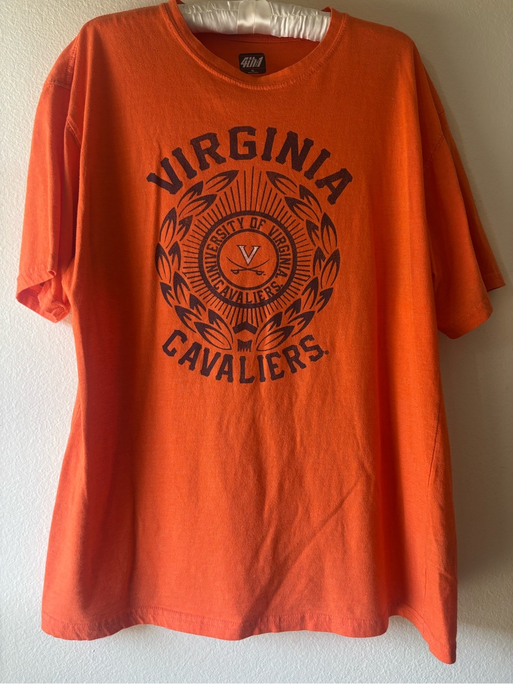Virginia Cavaliers Orange Graphic Tee - University Logo